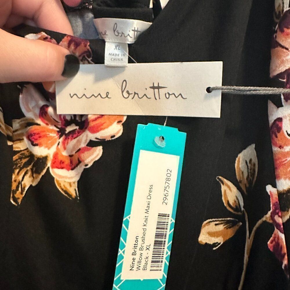 NWT nine britton Maxi Dress - Picture 3 of 5